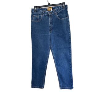 Genuine Blue Wolf by Haband Straight Leg Jeans‎ Blue Denim 34L Mens 30 Inseam